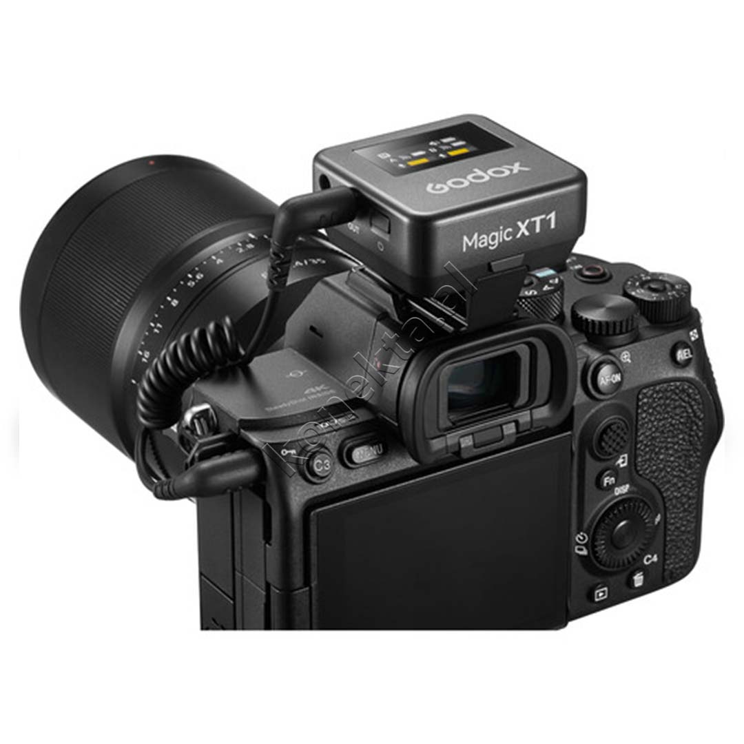 Mikrofon Wireless 2.4GHz ( 1 RX + 2 TX ) Godox Magic XT1