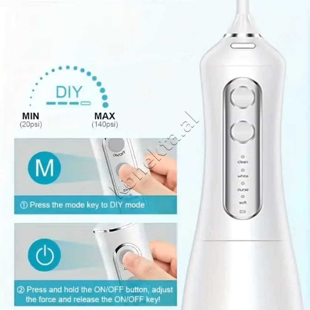 Set Furce Elektrike + Flosser 2 Ne 1 Senk