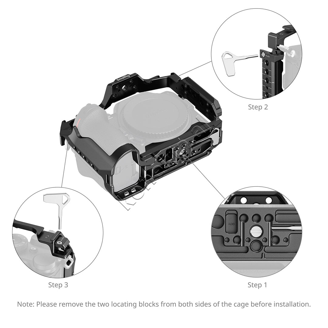 Cage For Nikon Z5 / Z5II / Z6 / Z6II / Z7 / Z7II SmallRig 5257