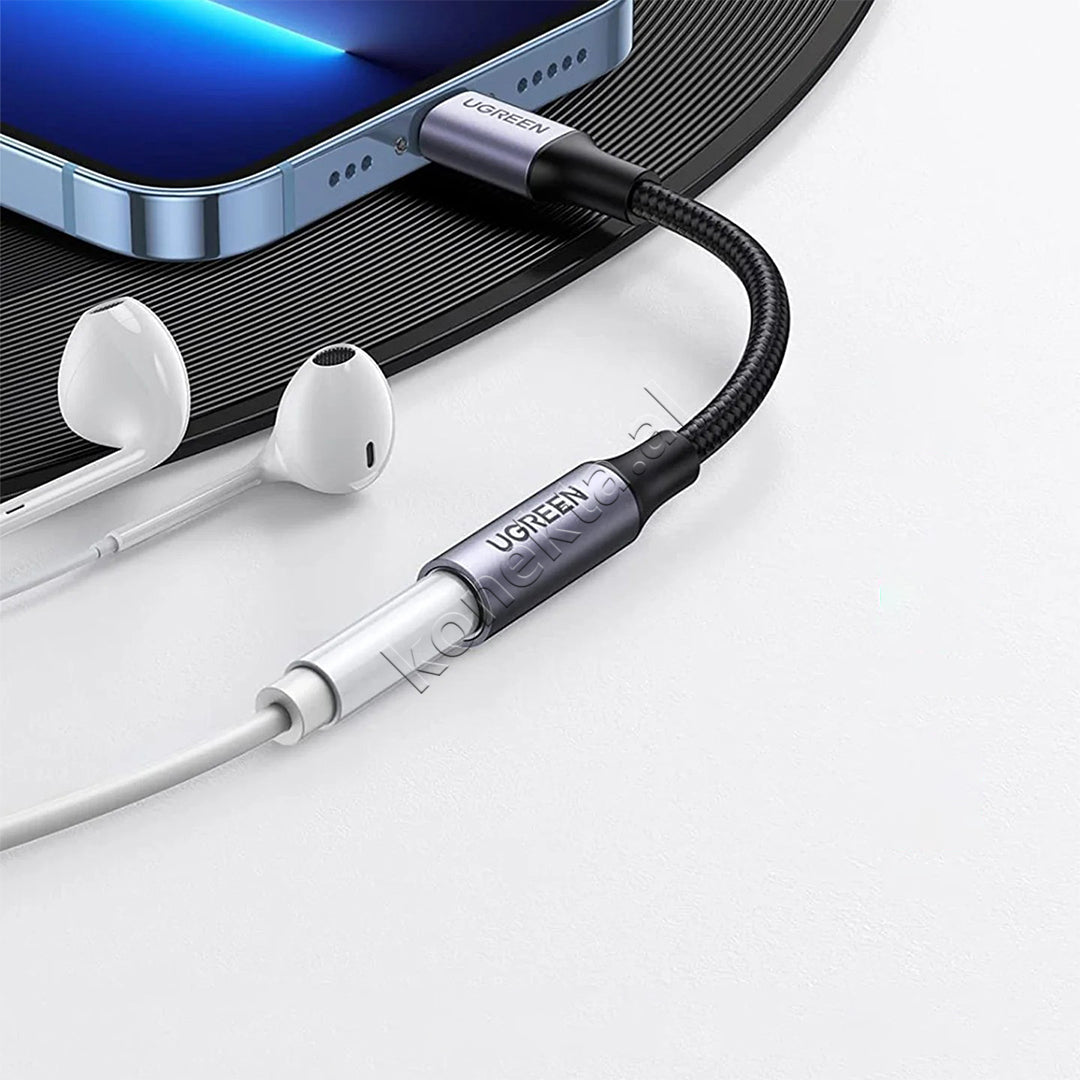 Kabell Nga Lightning Ne Aux 3.5mm Ugreen 10cm