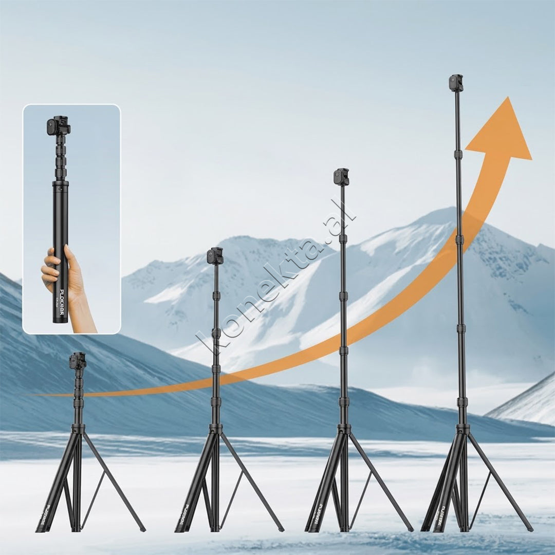Tripod Profesional 2m Plokama VT-200