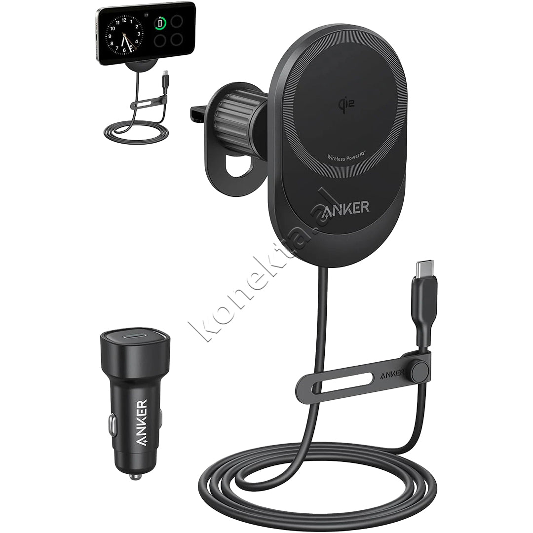 Adaptor Karikimi Wireless Per Makine Me Fishe Te Terheqshme USB-C Anker