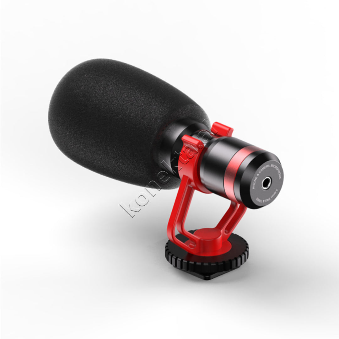 Mikrofon Shotgun Apexel Per Kamera, Smartphone dhe Regjistrues Audio