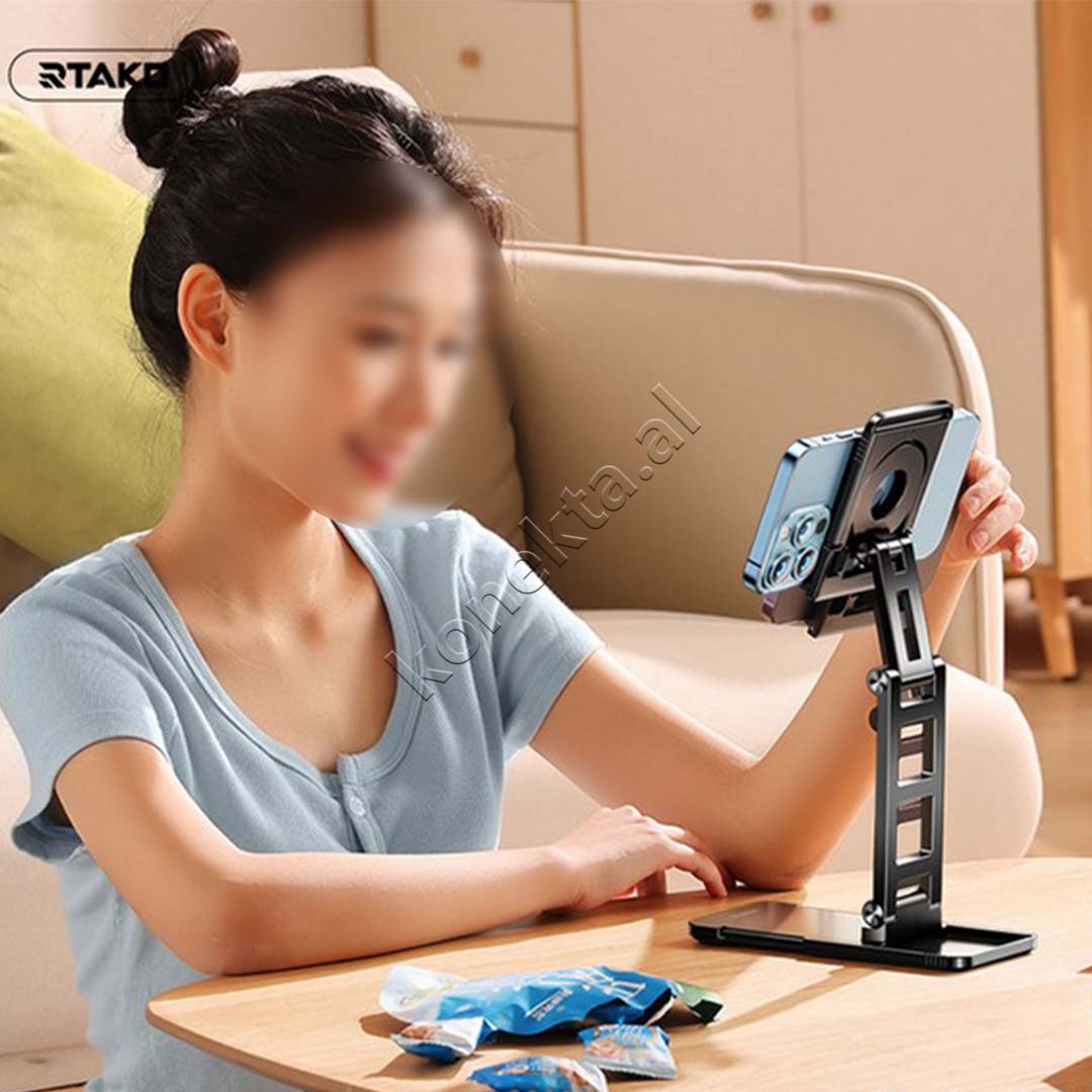 Mbajtese Celulari Dhe Tableti Per Tavoline Rtako