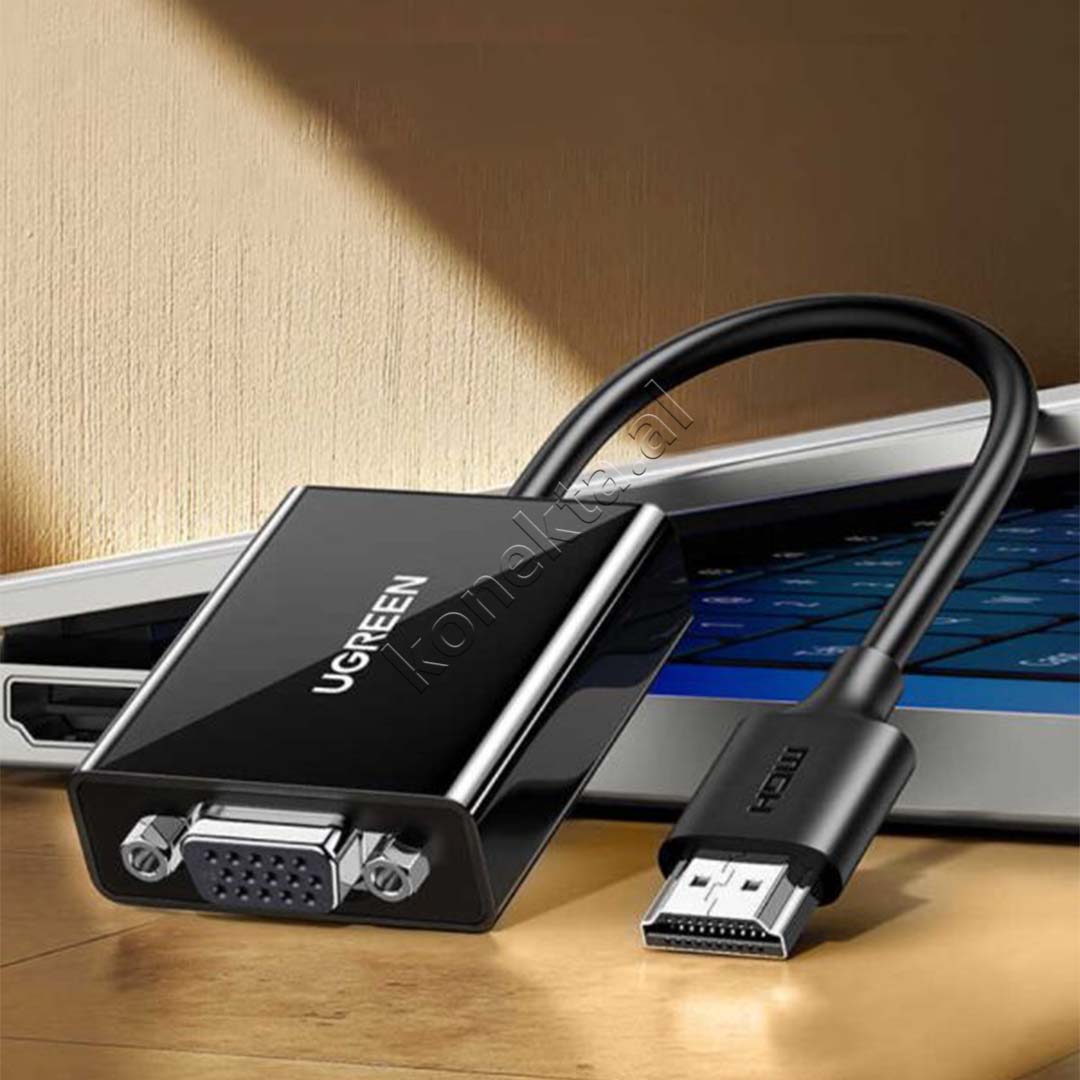 Kabell Adaptor Ugreen HDMI Ne VGA 15cm