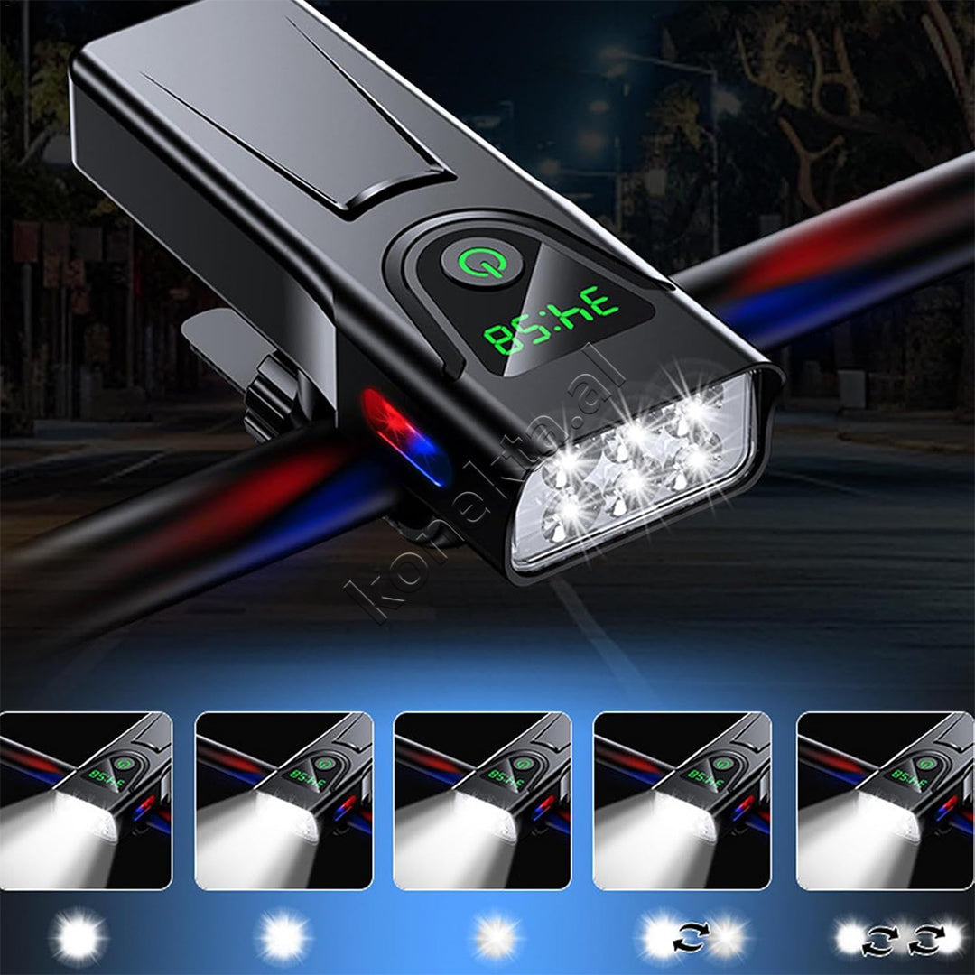 Drite Led E Rikarikueshme Per Biçiklete