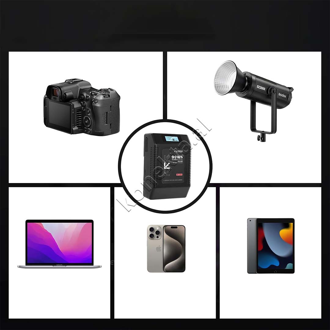 Bateri Portative Per Kamera 99WH Viltrox