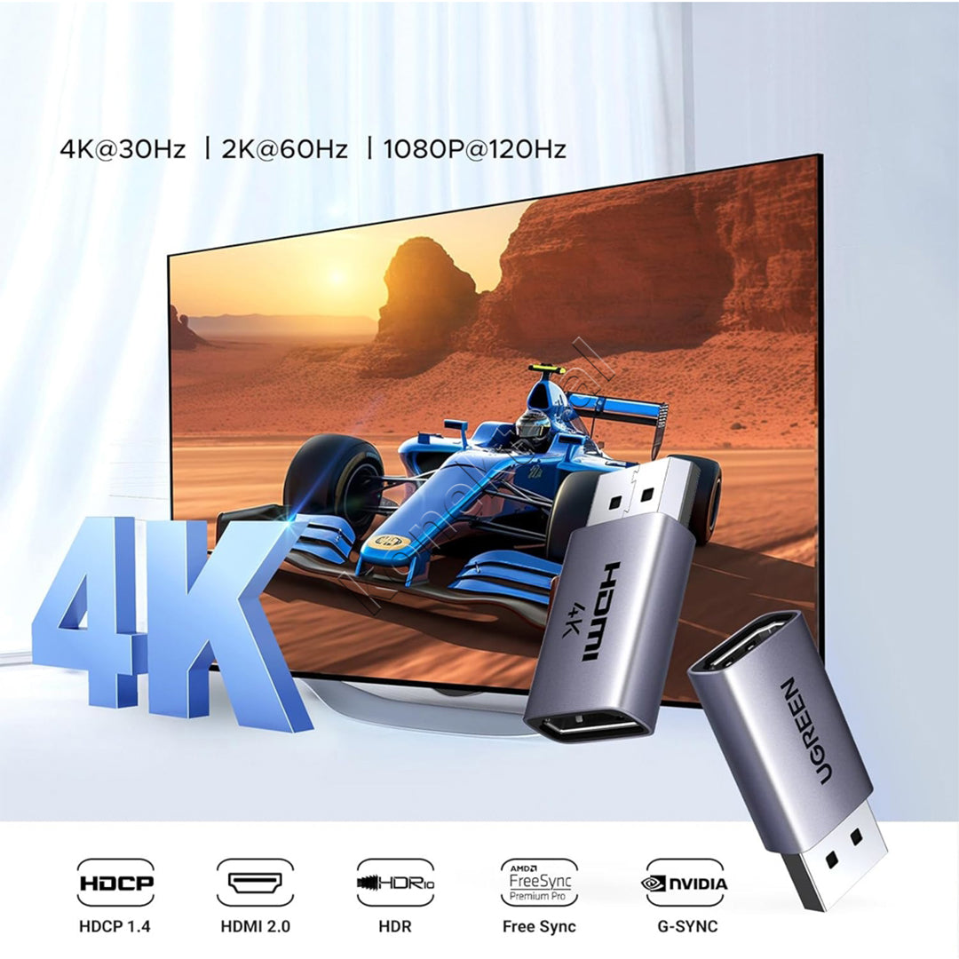 Adaptor DisplayPort Ne HDMI 4K Ugreen