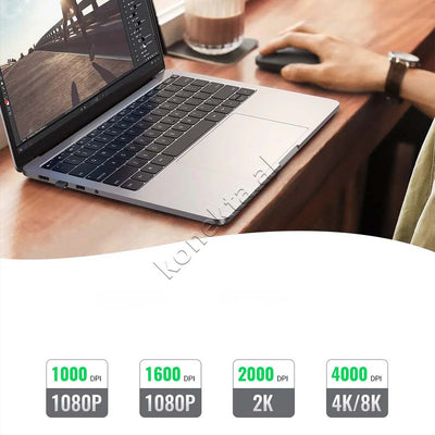 Maus Wireless Per Kompjuter Dhe Laptop UGreen 4000DPI