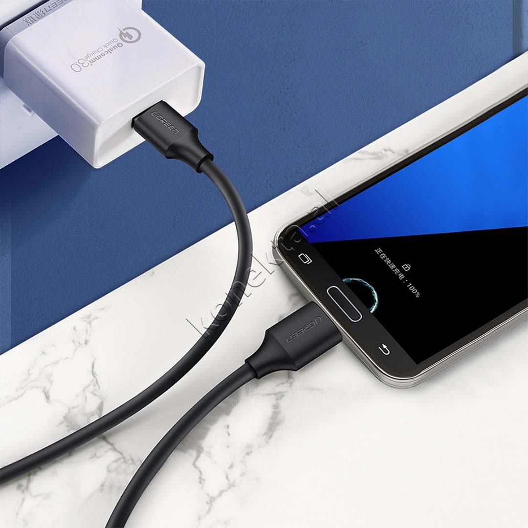 Adaptor Kabell USB-A 3.0 Ne Micro USB-B Ugreen 1m
