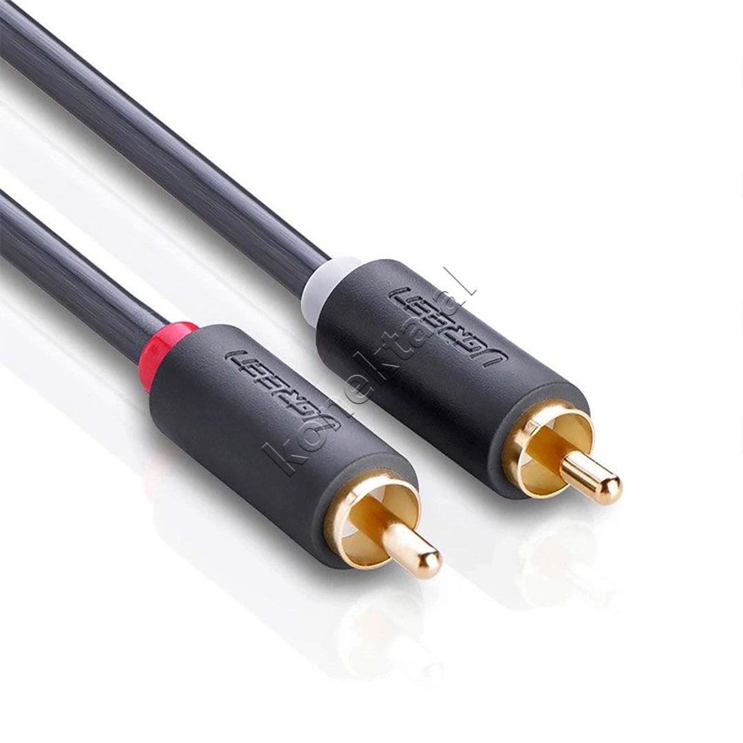 Kabell Audio 2RCA Ne 2RCA (M-M) 3m Ugreen