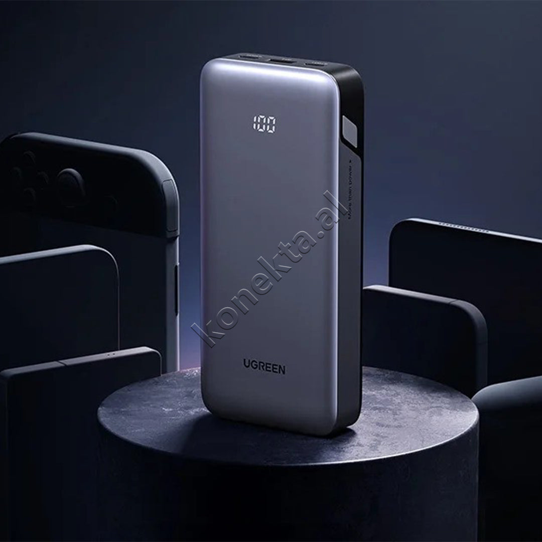 Bateri e Jashtme 20000mAh 30W Me Porta 2xUSB-C & 1xUSB-A Ugreen