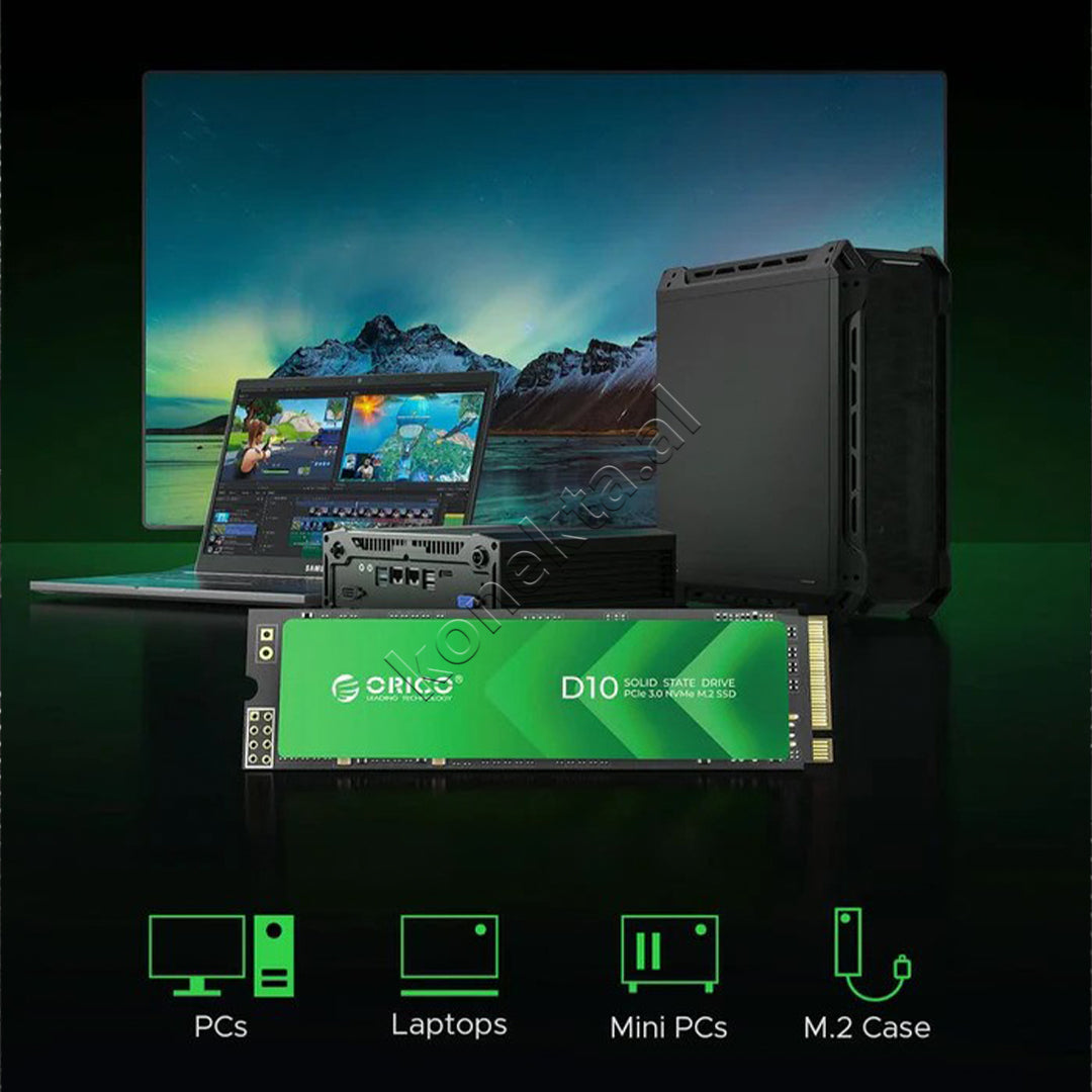SSD D10 3600Mb/s PCIe 3.0 M.2 NVMe Orico