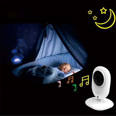 Kamera Per Monitorimin E Foshnjes Me Ekran 3.5" Dhe Mikrofon Te Integruar