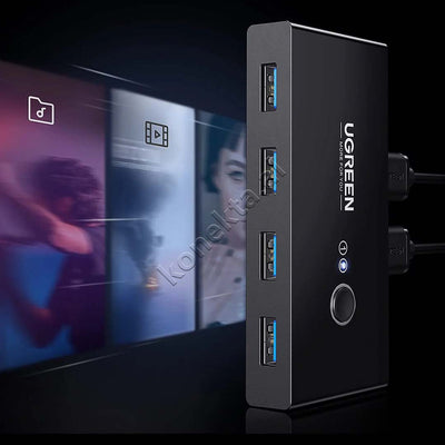 Switch Ugreen Me 4 Porta USB3.0 Per Dy Perdorues