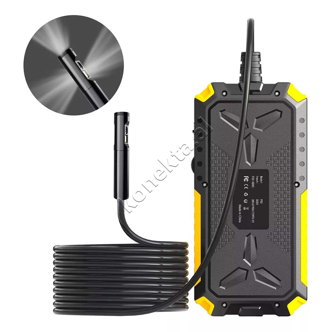 Kamera Endoskopike Me Dy Lente Dhe Ekran 4.5" 5m / 10m