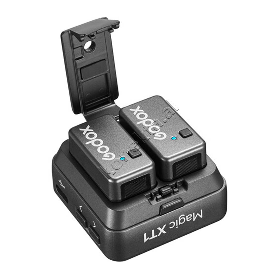 Mikrofon Wireless 2.4GHz ( 1 RX + 2 TX ) Godox Magic XT1