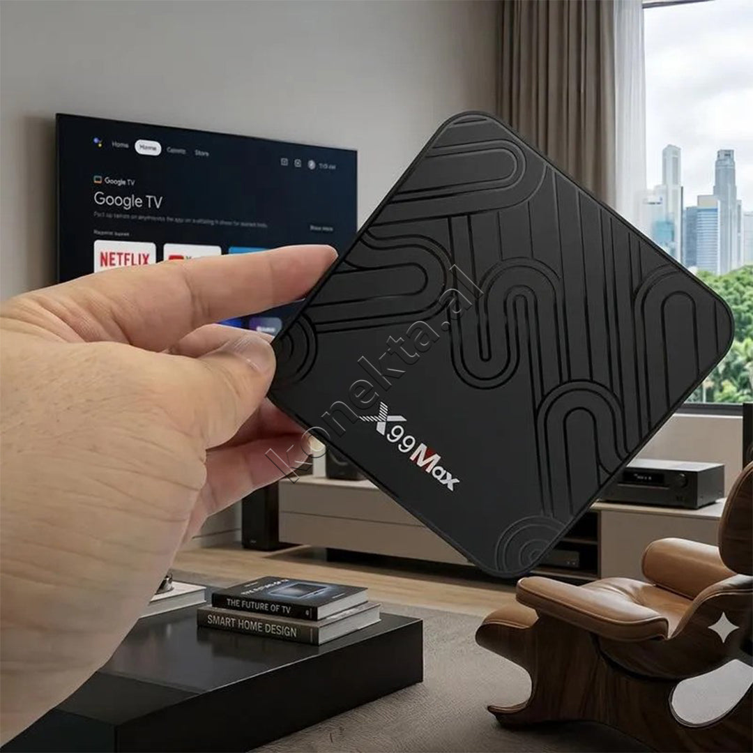 Android TV Box 8K Wi-Fi 6 X99 MAX