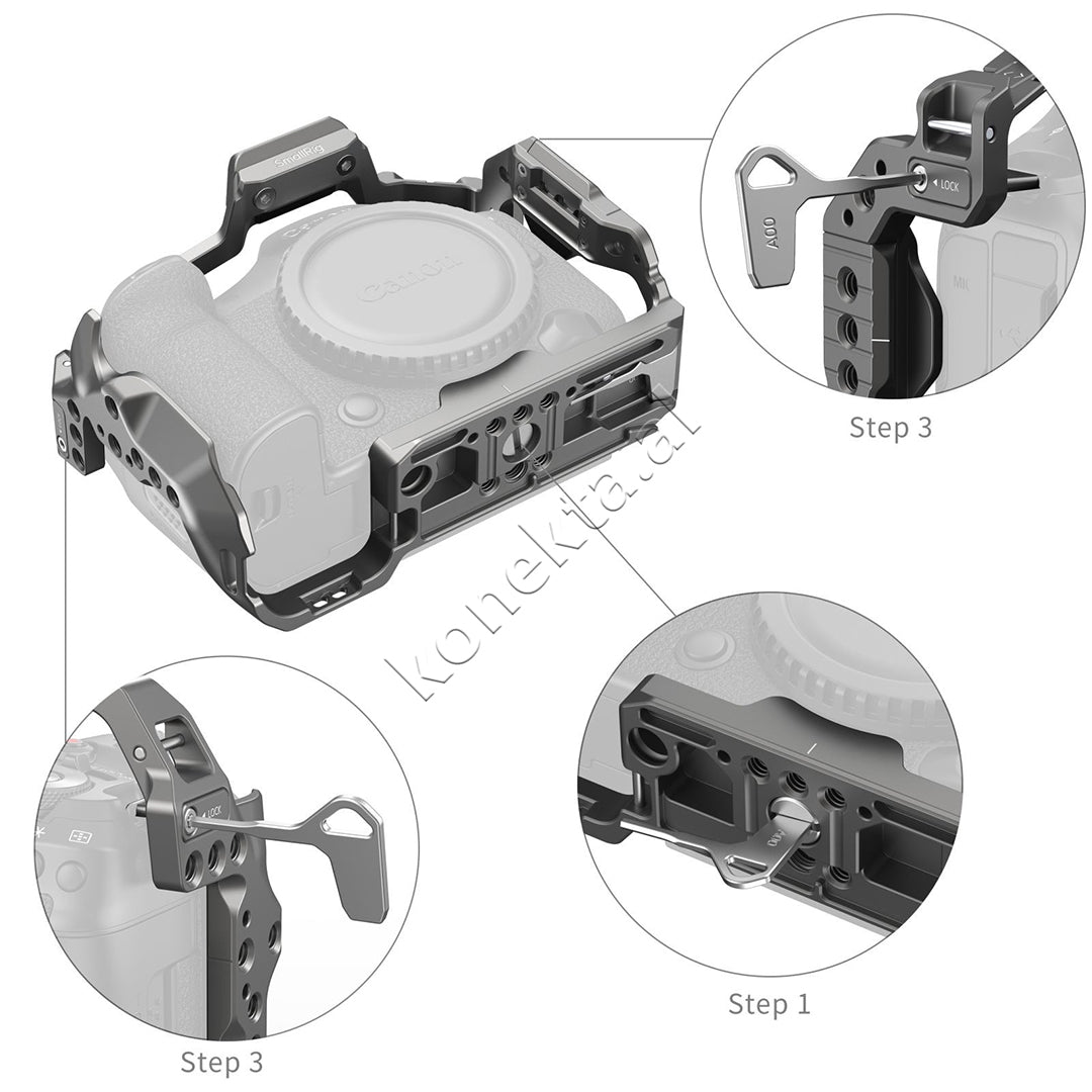 HawkLock Quick Release Cage For Canon EOS R5 Mark II SmallRig 4977