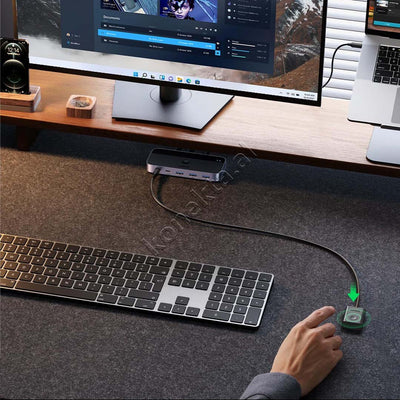 Switch Ugreen 2 Ne 4 Me Porta 3xUSB 3.0 Dhe 1xUSB-C