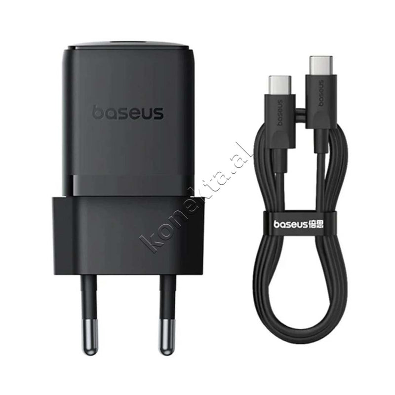 Adaptor Karikimi 30W Baseus Me Porte USB-C Dhe Fishe Type-C