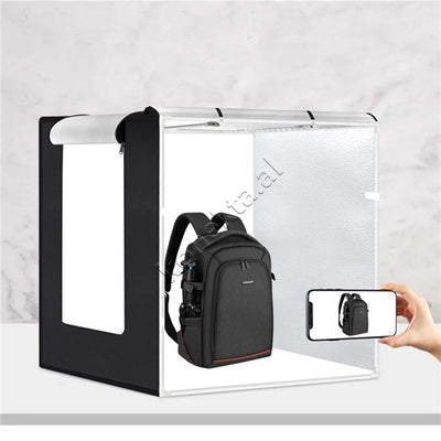 Studio Box Me Drite LED Per Fotografi Dhe Video Profesionale