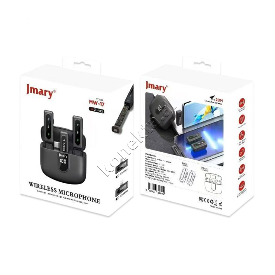 Mikrofon Profesional Wireless Me Porte Lightning Jmary