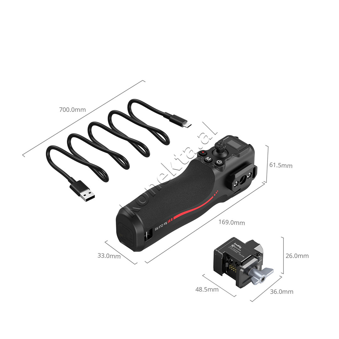 Aksesor Handle With Follow Focus For DJI RS Series SmallRig 4329