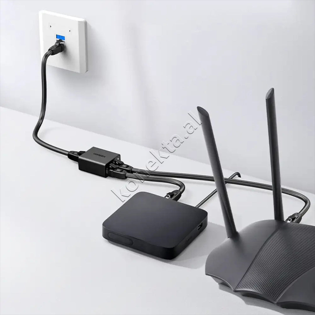 Zgjatues Kabelli Interneti 1 Ne 2 RJ45 Ugreen
