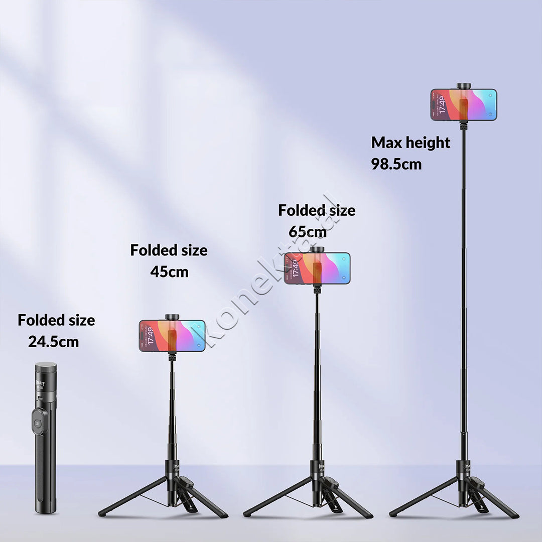 Selfie Stick Dhe Tripod 98.5cm Me Telekomande Wireless Jmary