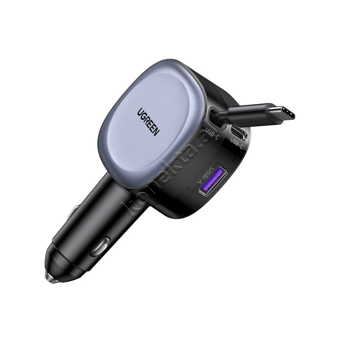 Adaptor Karikimi 75W Per Makine Me Fishe USB-C Te Integruar Ugreen