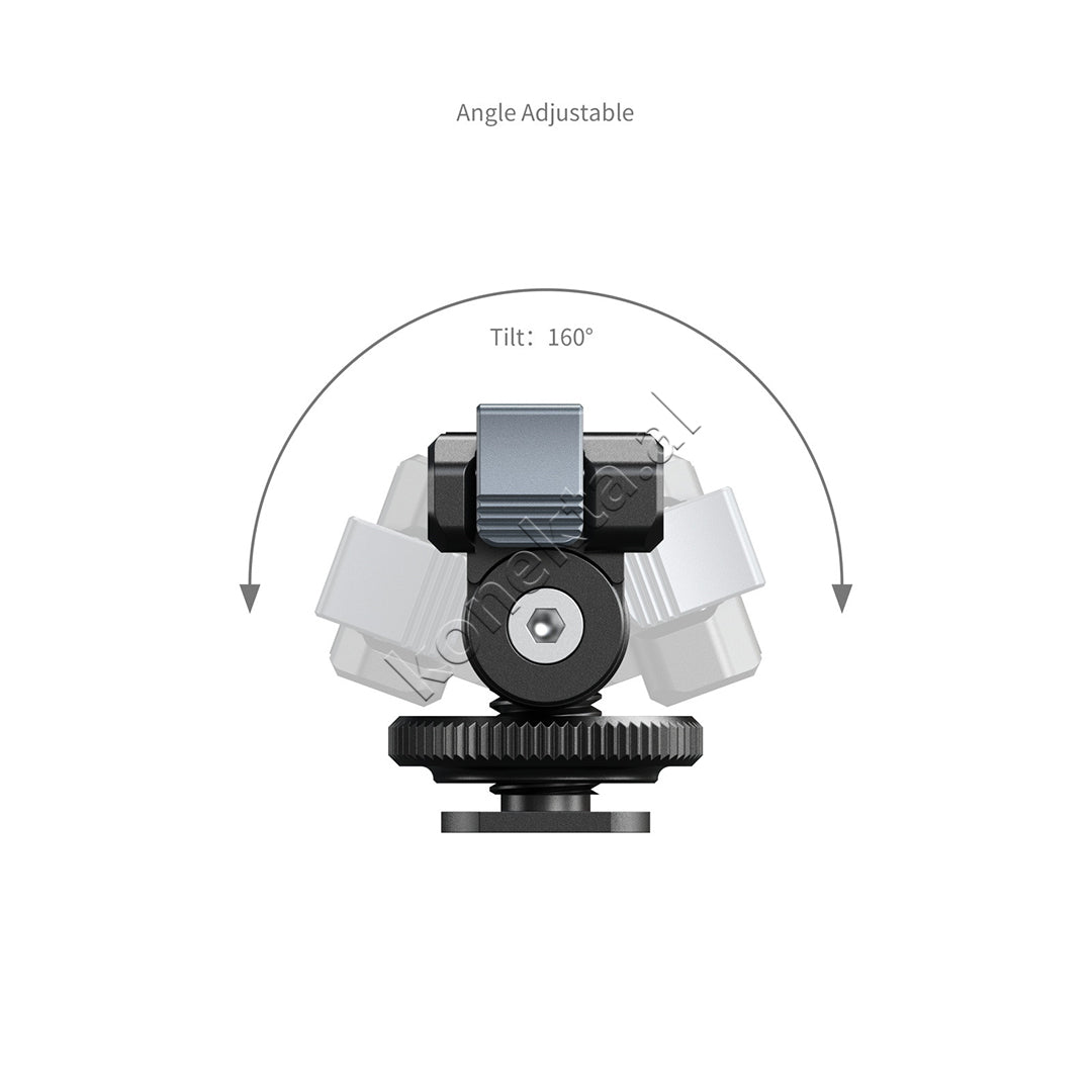 Quick Release Support for DJI Osmo360 / Action 5 Pro / 4 / 3 With Cold Shoe Adapter SmallRig 5436