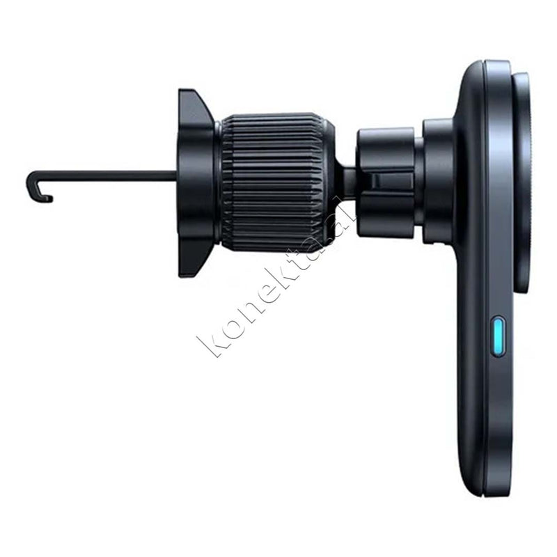 Karikues Dhe Mbajtese Celulari Magnetike Per Makine 15W Baseus