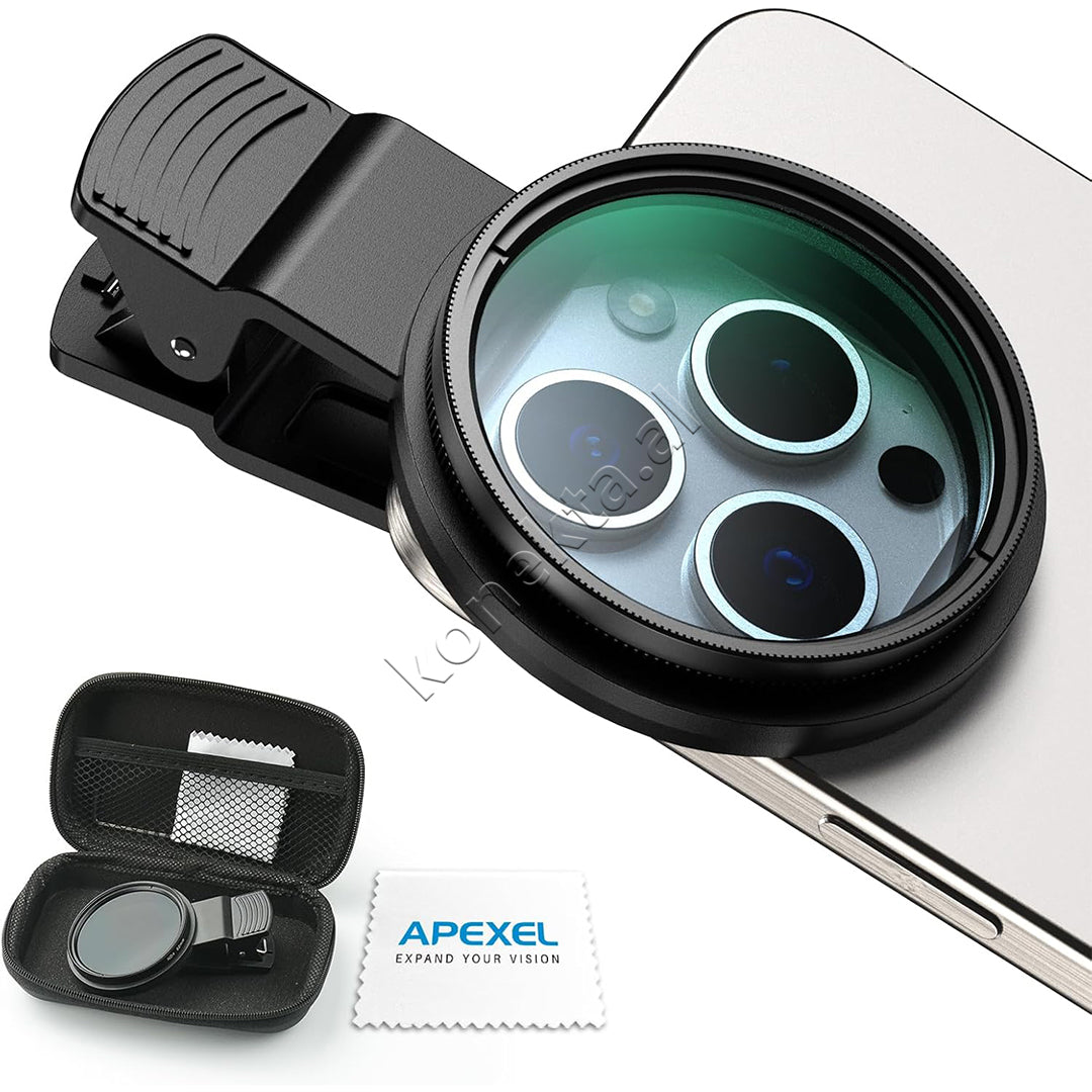 Filter CPL Profesional 52mm Per Smartphone Apexel
