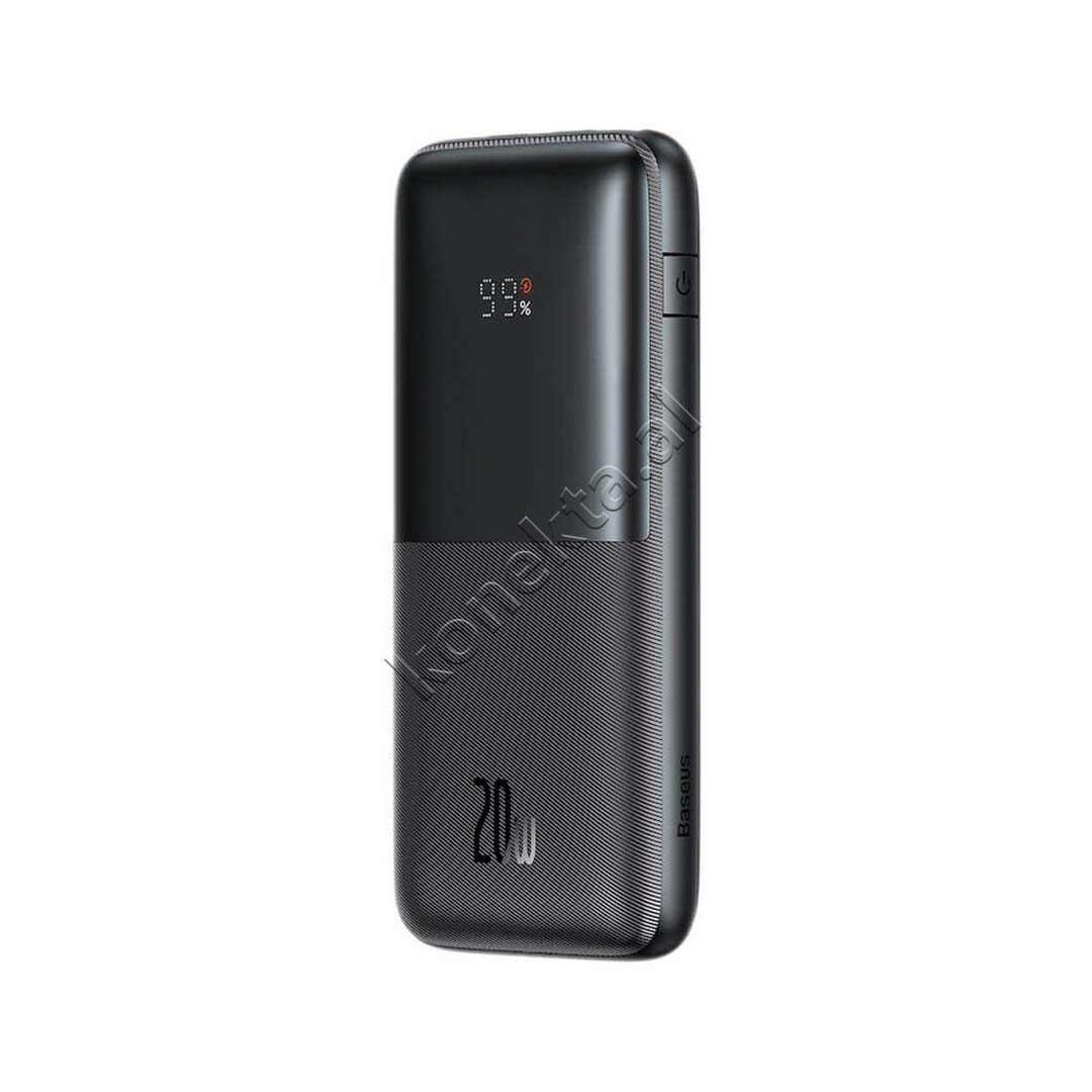 Bateri e Jashtme 10'000mAh 20W Me Porta 2xUSB-A Dhe USB-C Baseus