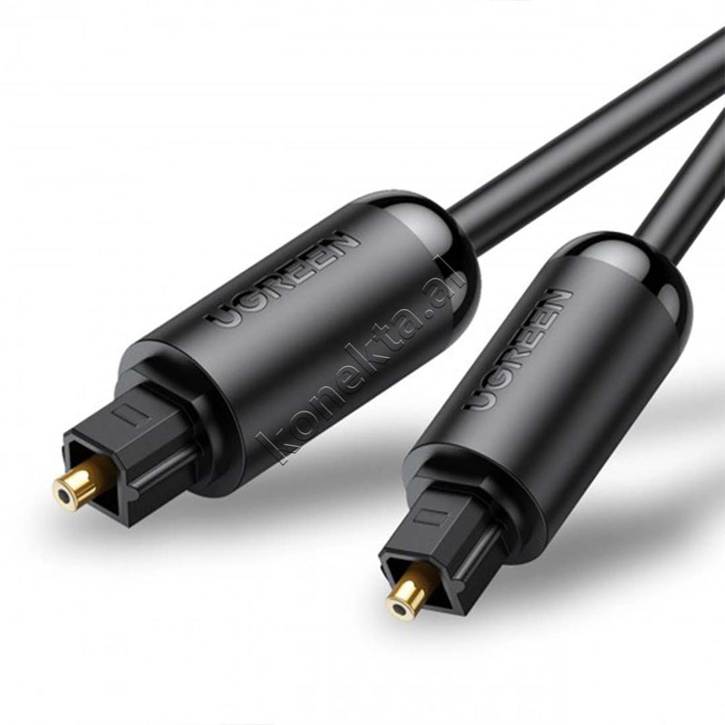 Kabllo Audio Optike Ugreen me Lidhes Toslink/SPDIF, 1m