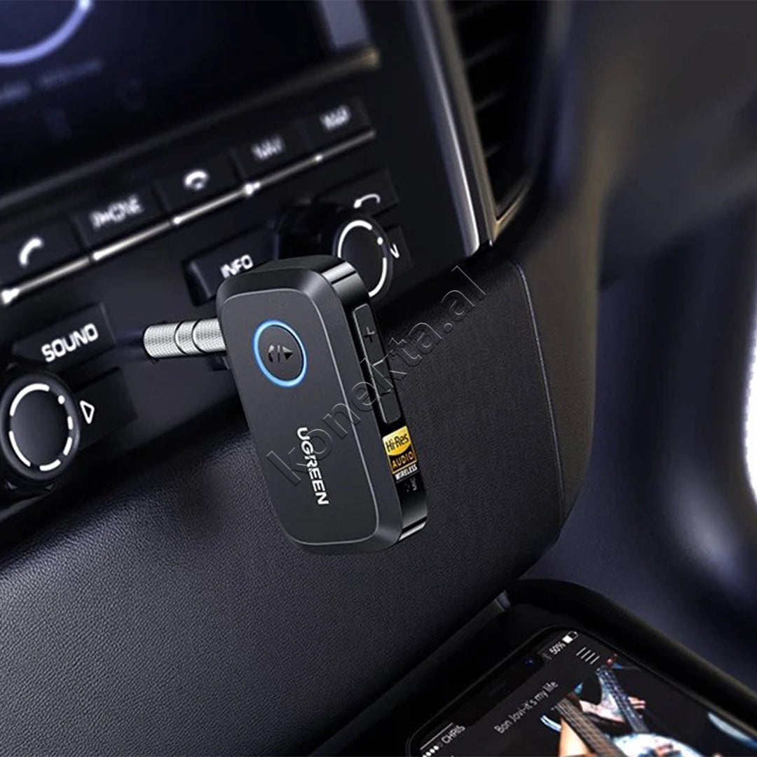 Adaptor Audio 3.5mm Me Bluetooth Dhe Mikrofon Të Integruar Ugreen