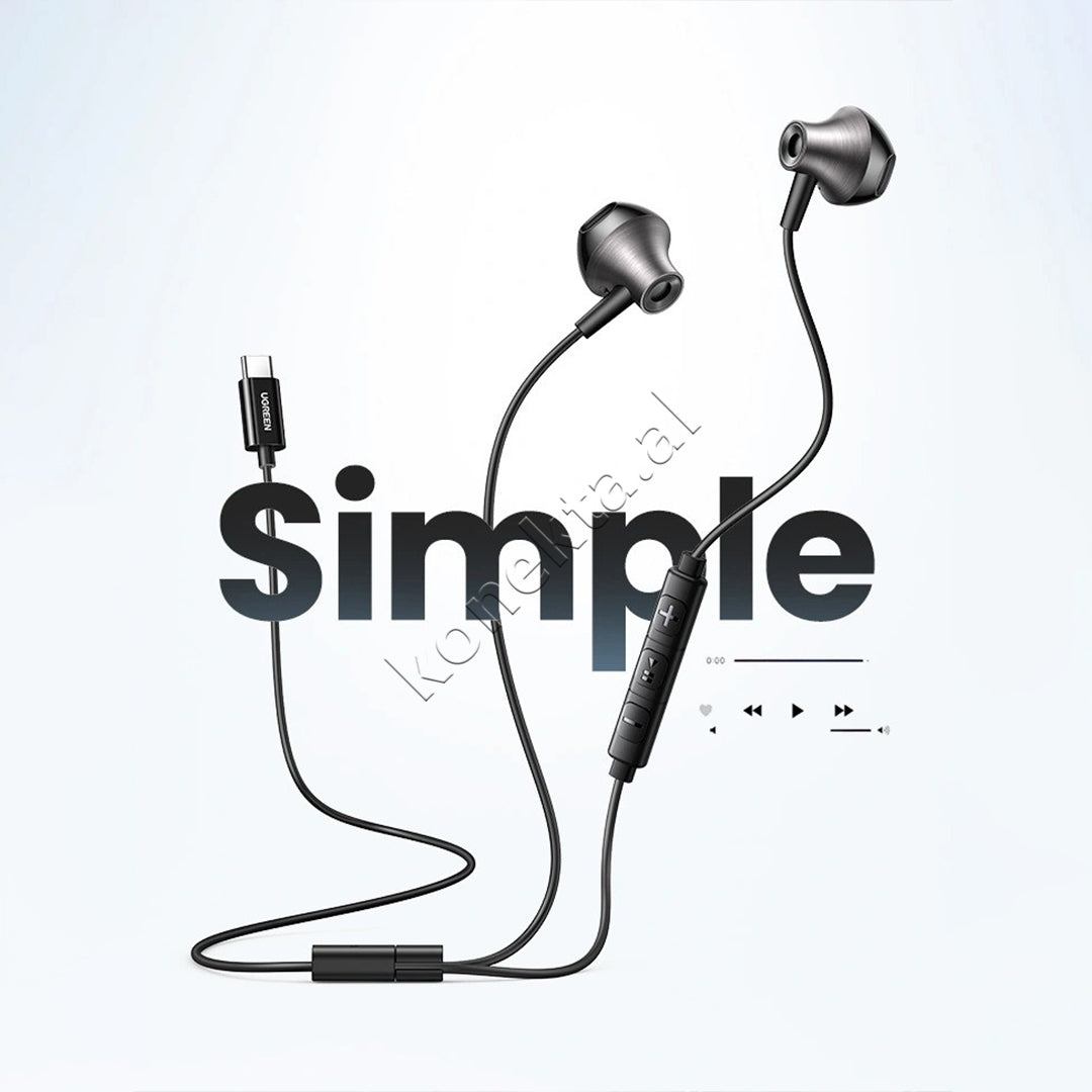 Kufje Me Fishe Audio Type-C Ugreen 1.2m