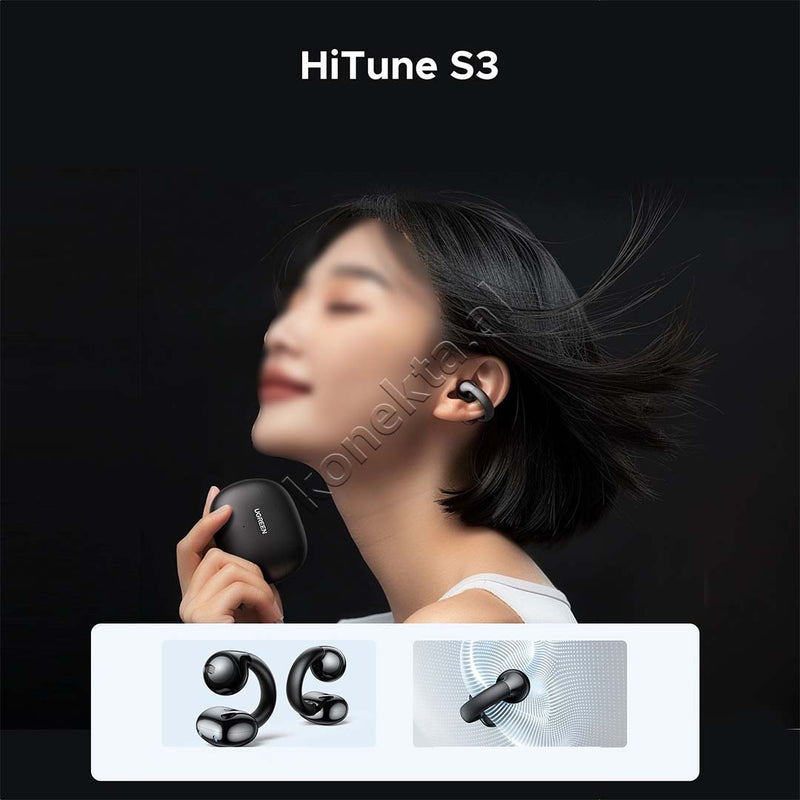 Kufje Cift Me Bluetooth HiTune S3 True Wireless Ugreen