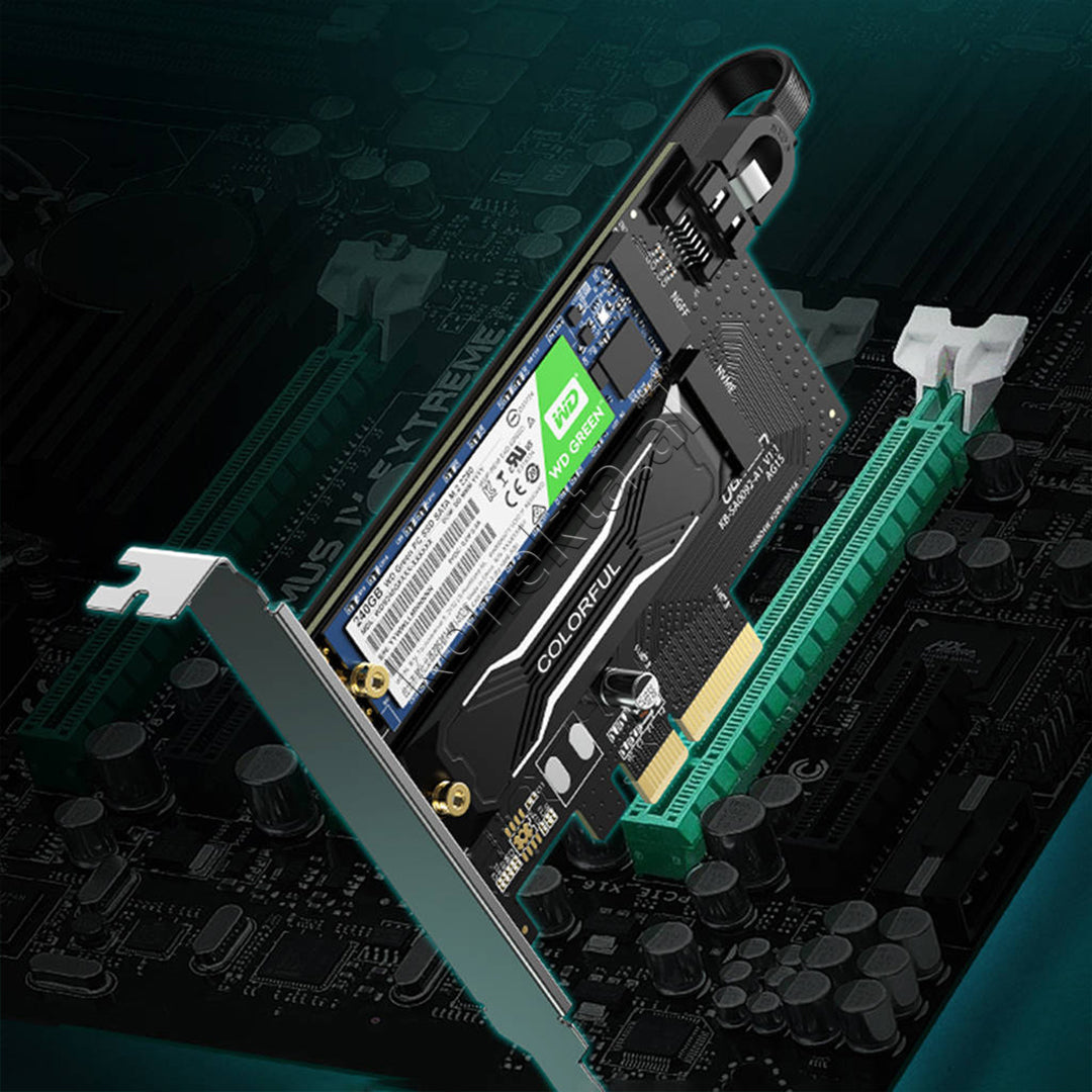 Kartë Zgjeruese UGREEN PCIe 3.0 x4 në SSD M.2 M-Key / B-Key