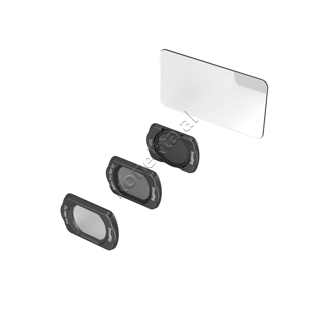 Black / White Diffusion Filter & CPL Filter Set For DJI Osmo Pocket 3 SmallRig 4775