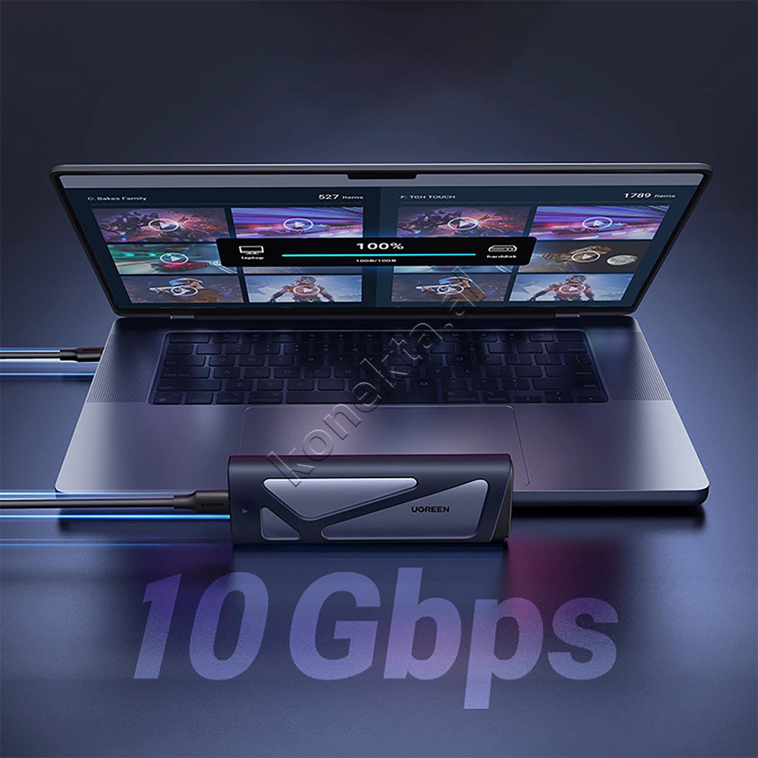 Mbajtese Dhe Lexuese Ugreen Per SSD M.2 NVMe/SATA