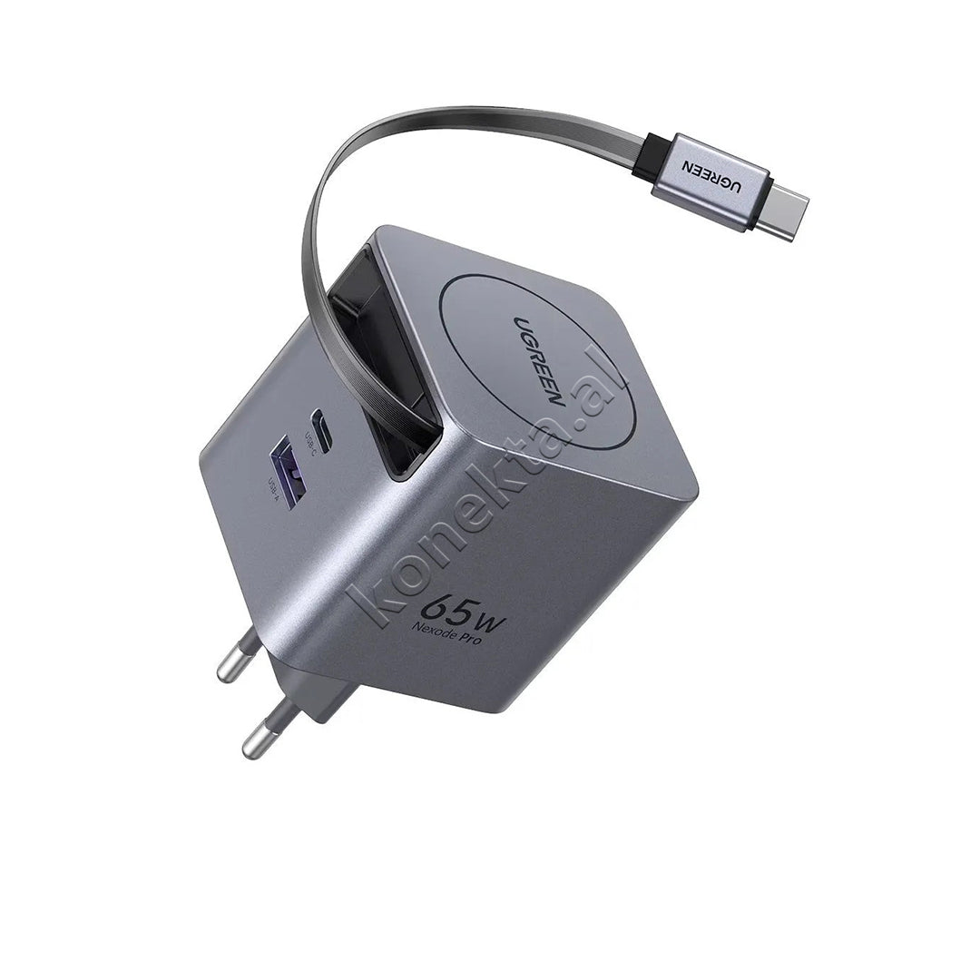 Karikues Universal Nexode Pro 65W Ugreen Me Kabllo Te Integruar