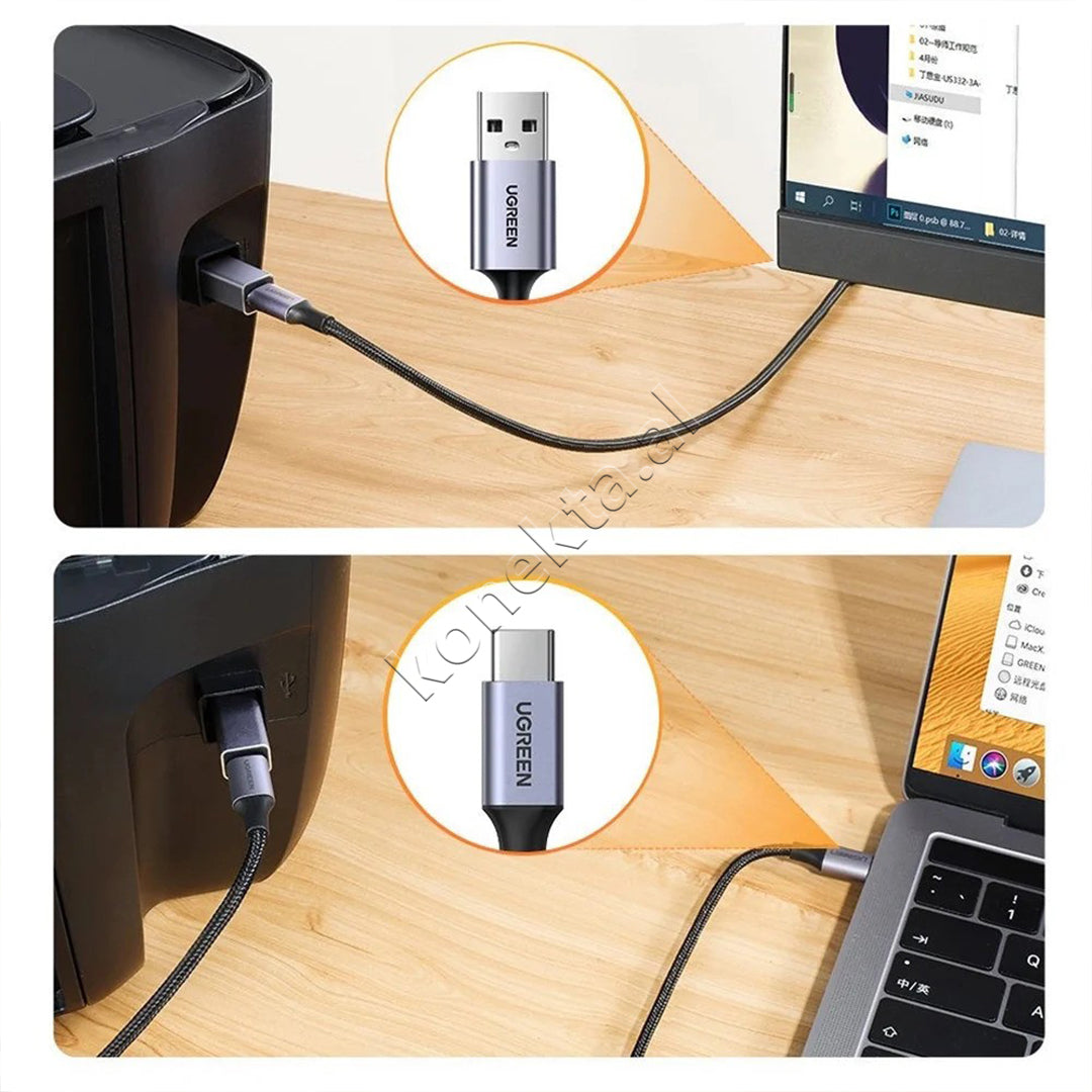 Adaptor USB-C (F) Ne USB-B (M) Ugreen