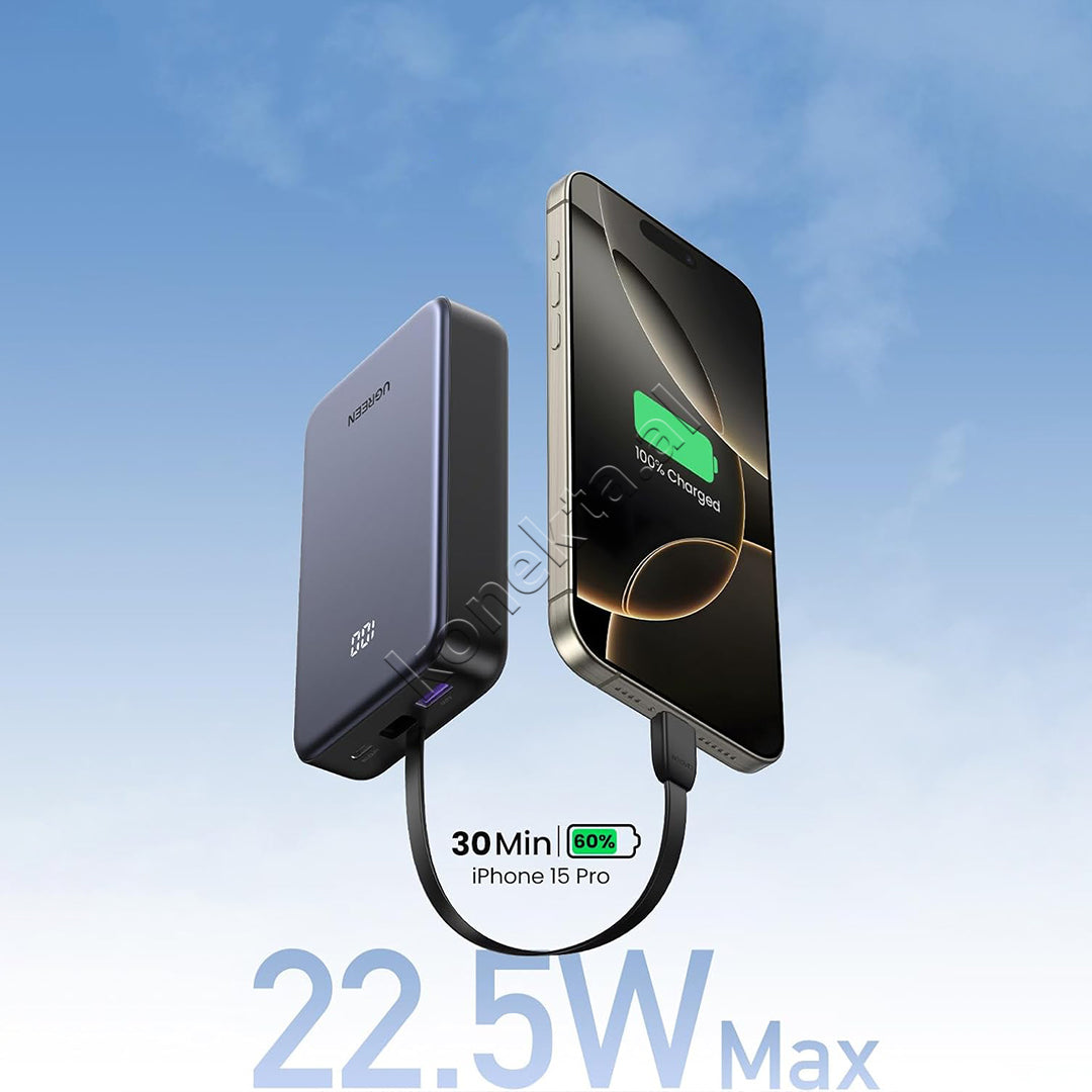 Bateri E Jashtme 20000mAh 20W Me Fishe Type-C Ugreen