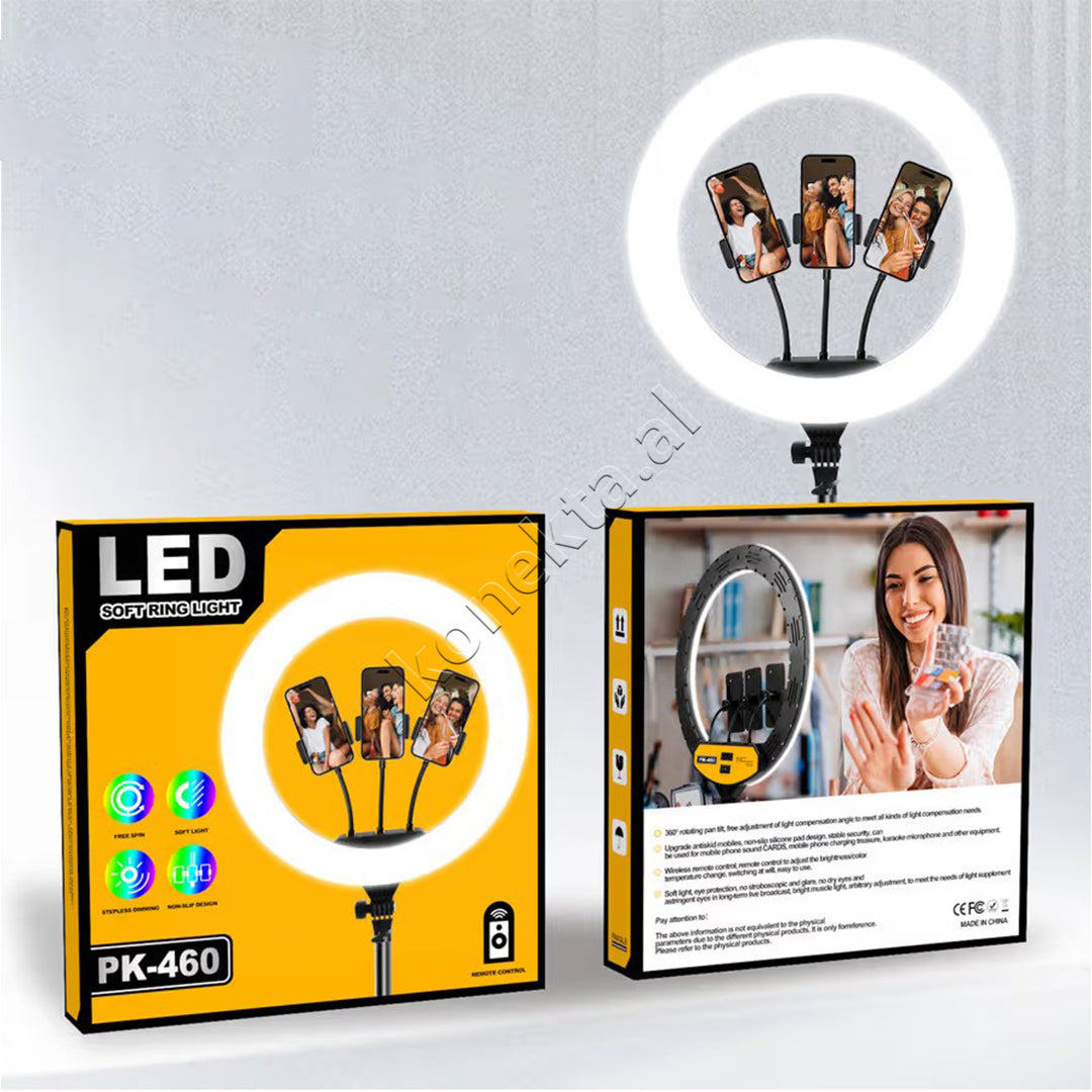 Drite Rrethore Profesionale Ring Light Plokama 46cm