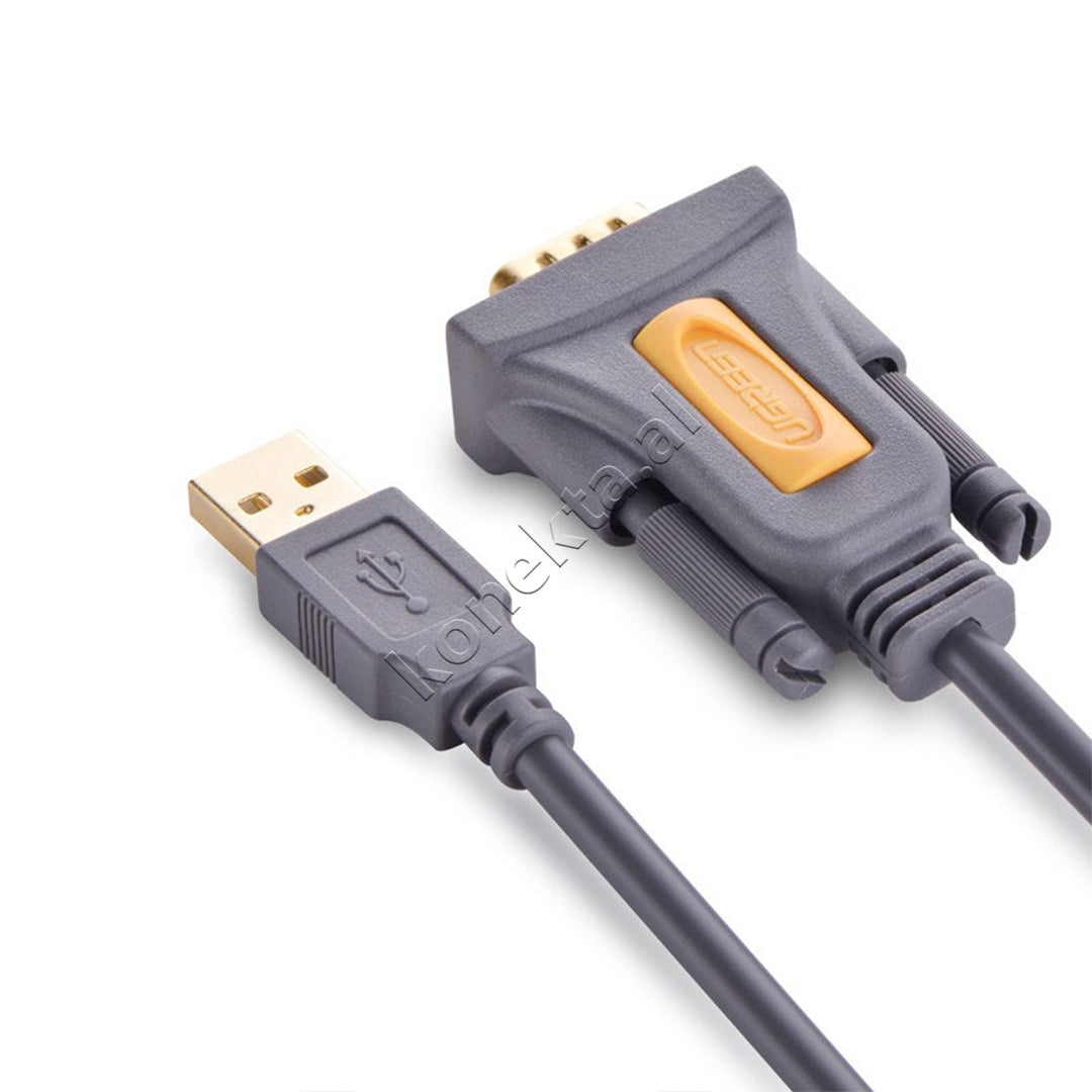 Kabell USB-A (M) Ne DB9 RS-232 (M) 1m Ugreen