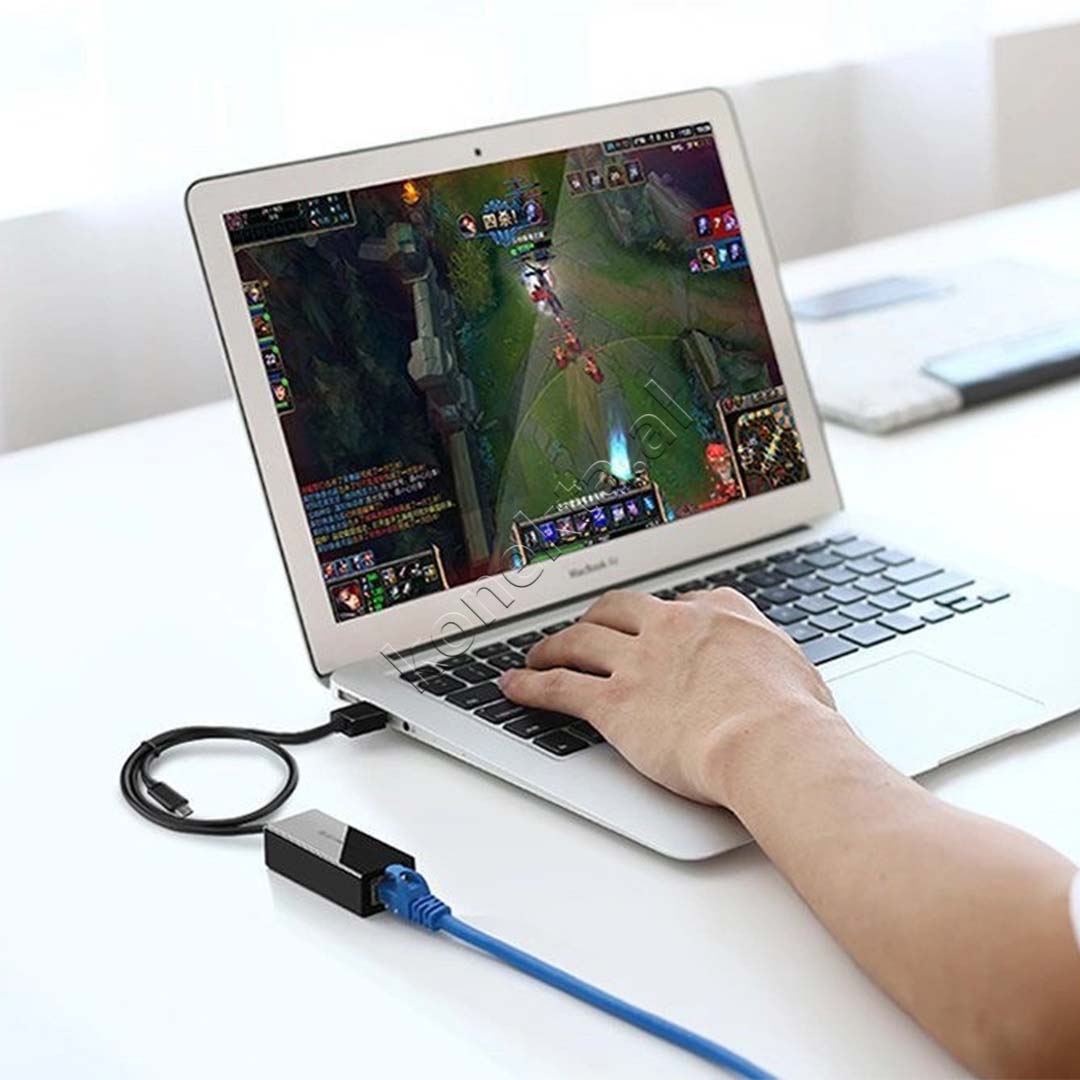 Adaptor Interneti RJ45 LAN Ugreen Me Kabell USB 2.0