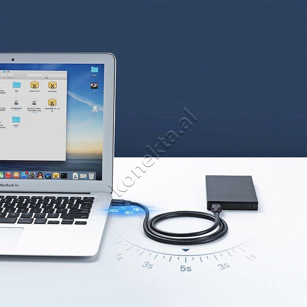 Kabell USB 3.0 (M) Ne USB 3.0 (M) Ugreen 1m