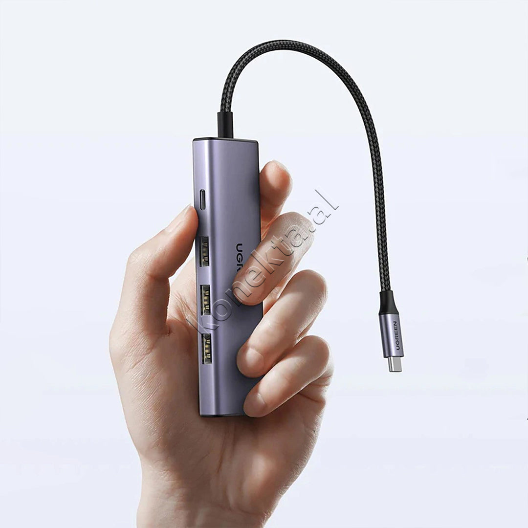 Hub 5 Ne 1 UGreen Me Porta 3xUSB-A + 1xUSB-C + 1xHDMI